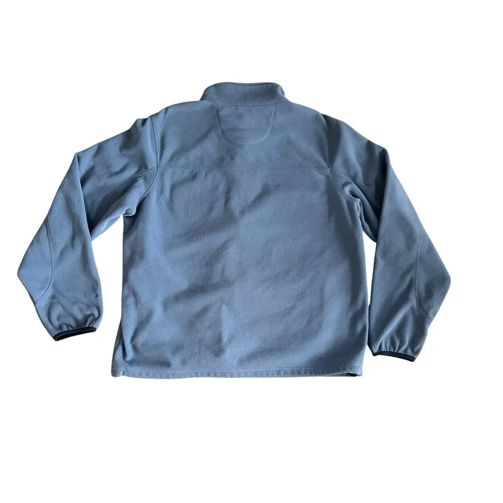 L.L. Bean Polartec Fleece Jacket‎ Mens Large Blue Full-Zip Outdoor Pockets